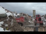 Amatrice (RI) - Terremoto, rimozione macerie da zona rossa (07.02.17)