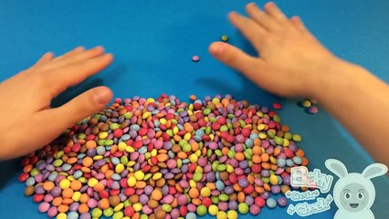 Learn Colours with Eggs Candy Rainbow and Surprise Balls! Lesson 2