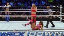 720pHD WWE Smackdown The Bella Twins vs Natalya & Summer Ra