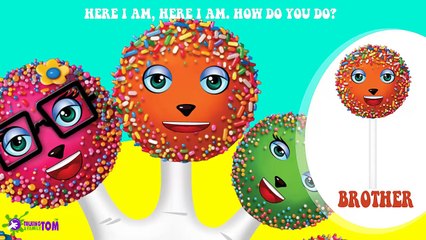 Cake Pop Finger Family Collection  Finger Family Collection  Daddy Songs