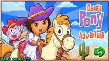 Dora the Explorer: Doras Pony Adventure Game. Games for kids