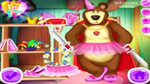 Masha And The Bear Disney Princess Dress Up (Маша и Медведь) Games For Kids