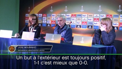 8es - Mourinho: "Nous sommes à un pas des quarts"