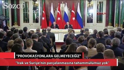 ''Irak ve Suriye'nin parçalanmasına...''