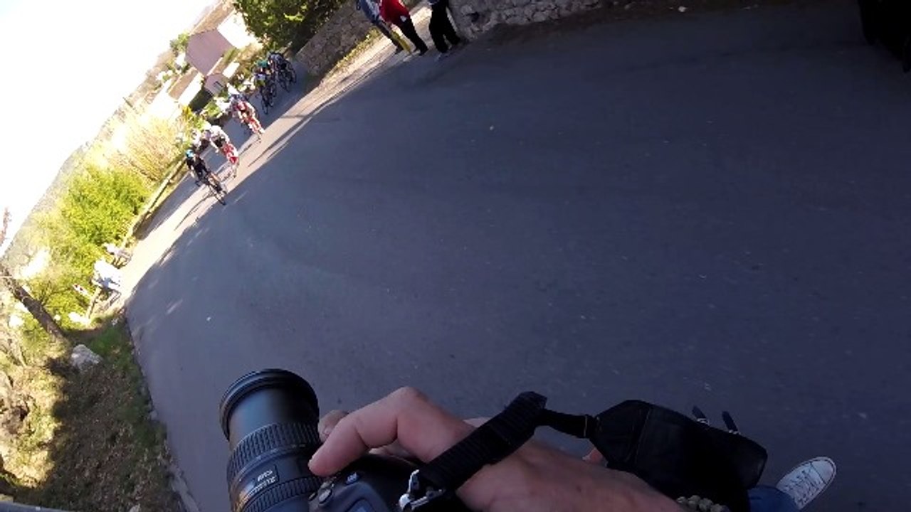 GoPro Onboard camera / Caméra embarquée GoPro - Étape 6 - Paris-Nice 2017