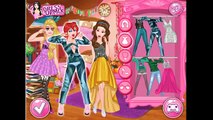Disney College Life - Princess Anna, Rapunzel, Belle and Ariel Dress Up Games For Girls