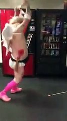 I deliver some donuts with a side of dance