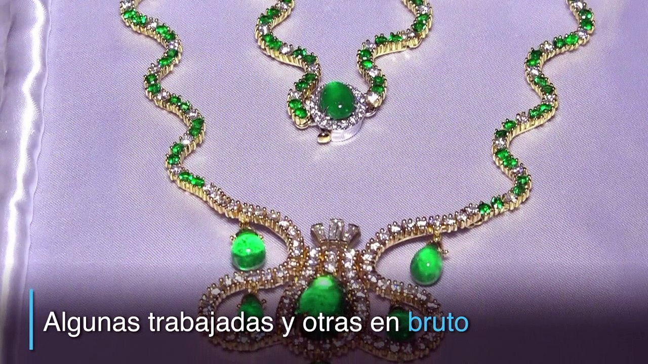 Esmeraldas de Nuestra Señora de Atocha a subasta en EEUU