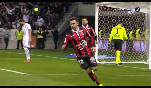 Anastasios Donis Goal HD - Nice 2-2 Caen - 10.03.2017