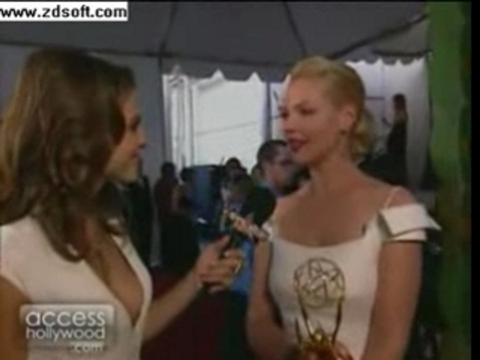 Emmy Awards: Trophy Winner Katherine Heigl