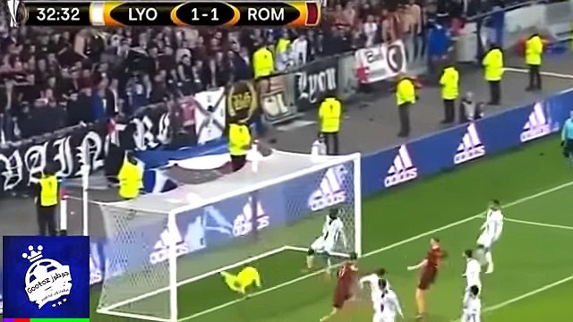 أهداف مباراة روما 2-4 اوليميبك ليون الدوري الأوروبي 9-3-2017