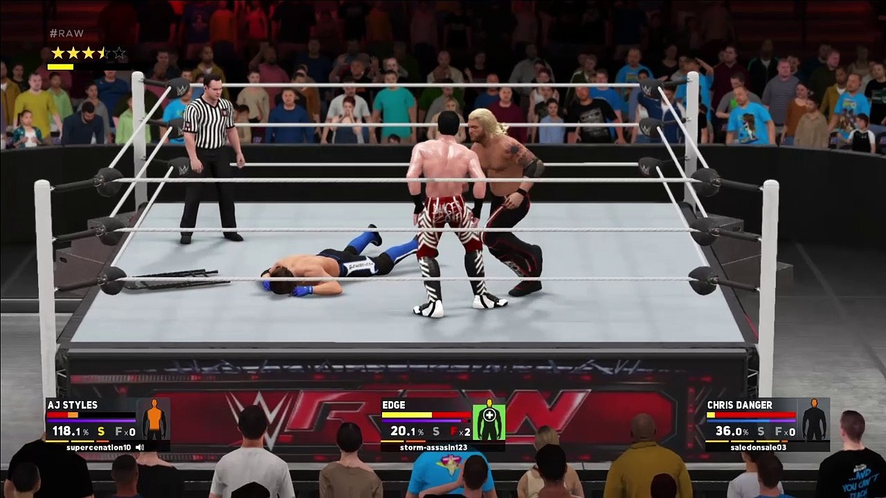 Epic triple threat wwe 2k17 online