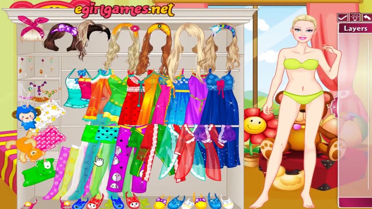 Barbie Doll Fashion Designer Frozen Ariel Aurora Jasmine Anna Rapunzel Disney Princess Dressup Party-39-pLvUPByI