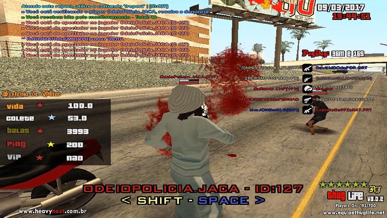 #Odeiapolicia Suspeito de Aimbot