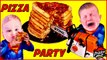 CHAINSAW PIZZA PARTY Crying Babies Superheroes 10 PIZZAS Can Superheroes Cook CRYING BABY Fun-1yLGZkzRBmo