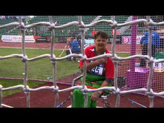 Women's discus F57 | 2014 IPC Athletics European Championships Swansea