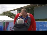 Men's javelin F57 | Victory Ceremony | 2014 IPC Athletics European Championships Swansea