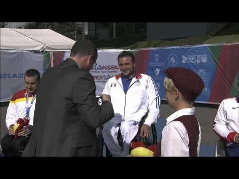 Men's 800m T53 | Victory Ceremony | 2014 IPC Athletics European Championships Swansea