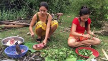 village food factory - how to cooking curry duck   Asian food