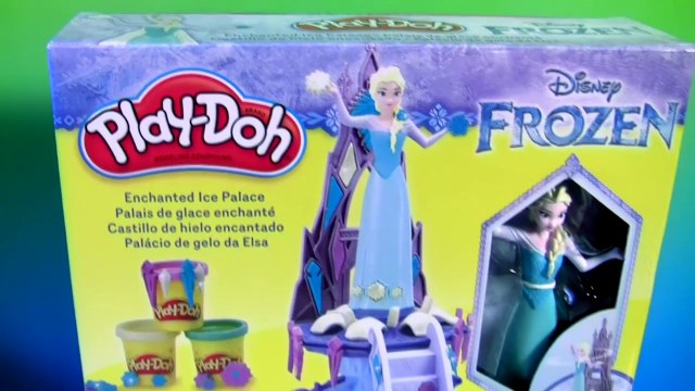 Play Doh Enchanted Ice Palace of Elsa Disney Frozen Play Doh Sparkle Castillo de Hielo Encantado-Tw