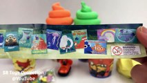 Play Doh Swirl Ice Cream Surprise Cups Paw Patrol Finding Dory Shopkins Surprise Eggs Monster MU To