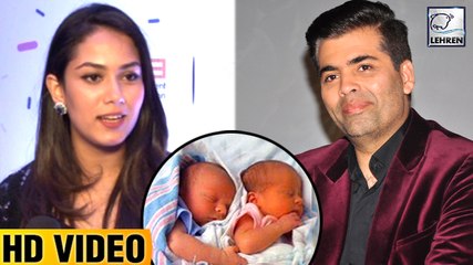Shahid's Wife Mira Talks About Karan Johar's Twin Babies