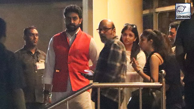 Aishwarya Rai Bachchan Spotted With Family At Hospital For Her Father