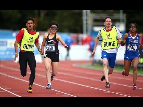 Women's 100m T11 | final | 2014 IPC Athletics European Championships Swansea