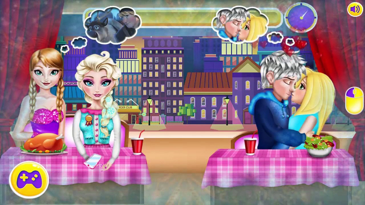 Дисней Эльза бой Фрост разъем Елса более Рапунцель против jackunzel