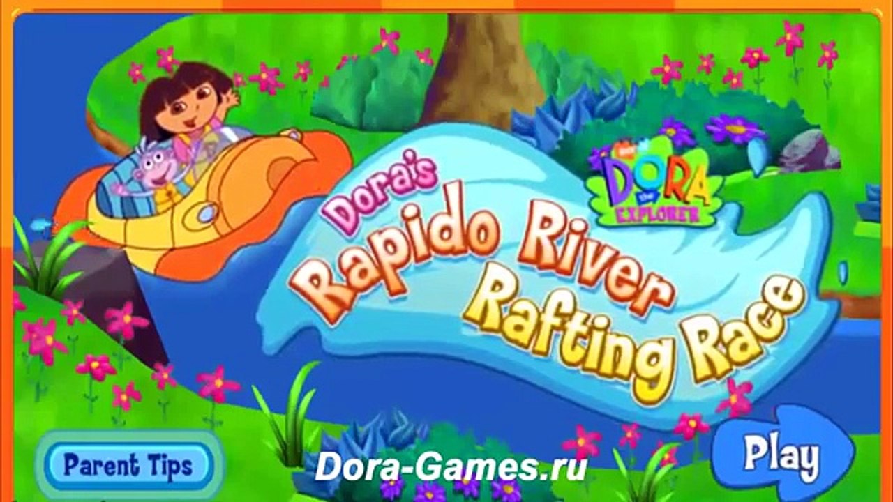 DORA THE EXPLORER Doras 3D Rapido River Rafting Race - New English Full Game new