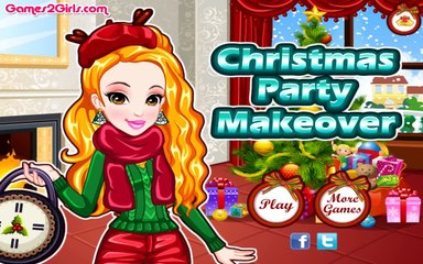 Christmas Party Makeover -Dress Up Game - Dress up games for girls free