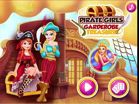 Анна и Эльза Гардероб Пирата. Пиратские наряды Эльзы и Анны. Оружие для пиратов. Видео для детей