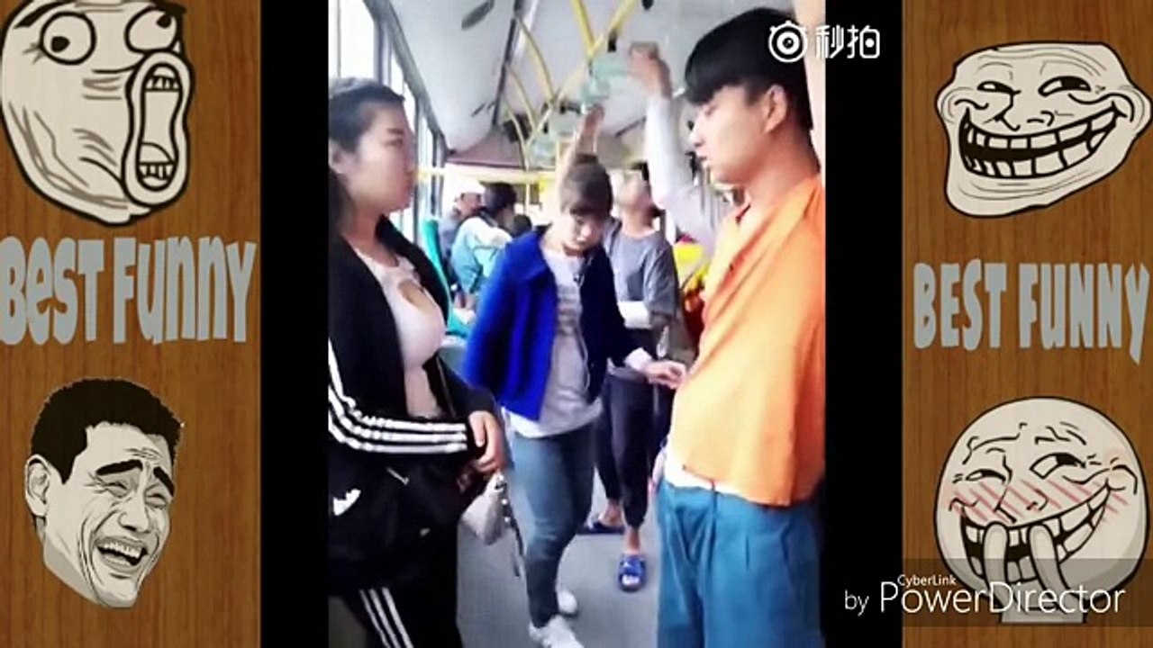 Chinese funny - videos Best pranks of chinese 2016 #1 المزح الصينية مضحك - فيديو أفضل - YouTube