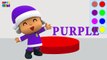 Learn Colors with Talking Pocoyo and Talking Tom ► Colours for Kids Children! New Funny Ba