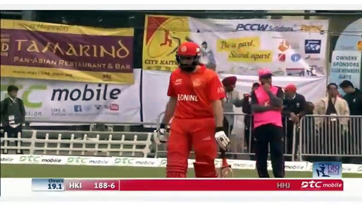 Misbah Batting In Hong Kong Super Sixes