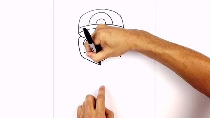 How to Draw Ash Ketchum- Pokemon تعلم كيف ترسم الكرتون