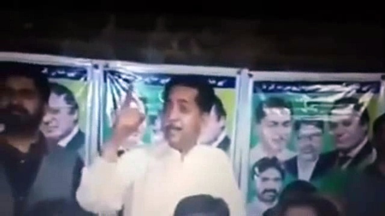 Javed Latif Speaking Against Army