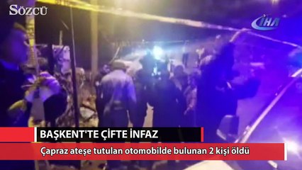 Başkent’te çapraz ateşle infaz