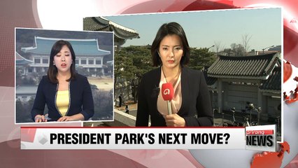 Ex-president Park yet to depart from top office, acting President Hwang convenes cabinet
