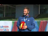 Men's javelin F42 | Victory Ceremony | 2014 IPC Athletics European Championships Swansea