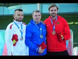 Men's javelin F46 | Victory Ceremony | 2014 IPC Athletics European Championships Swansea