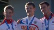 Men's 100m T36 | Victory Ceremony | 2014 IPC Athletics European Championships Swansea