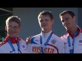 Men's 100m T36 | Victory Ceremony | 2014 IPC Athletics European Championships Swansea