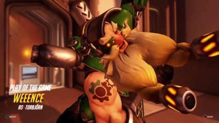 Overwatch - Torbjörn Player of the Game
