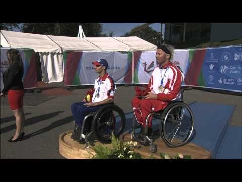 Men's 1,500m T52 | Victory Ceremony | 2014 IPC Athletics European Championships Swansea