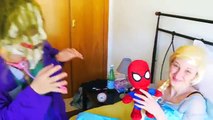 Человек-паук и розовый Человек-паук ж/ Русалочка Ариэль против Малефисента футов замороженные elsa супергерой удовольствие в