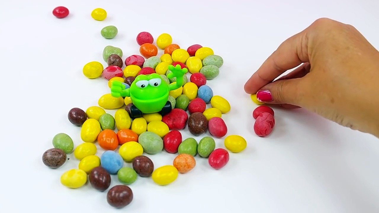 ABC Learn the alphabet with Candy! Part 1! Learning letters from A to M