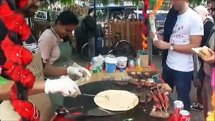 INdian Street Food / Yummy Strret Food Kabab Roll