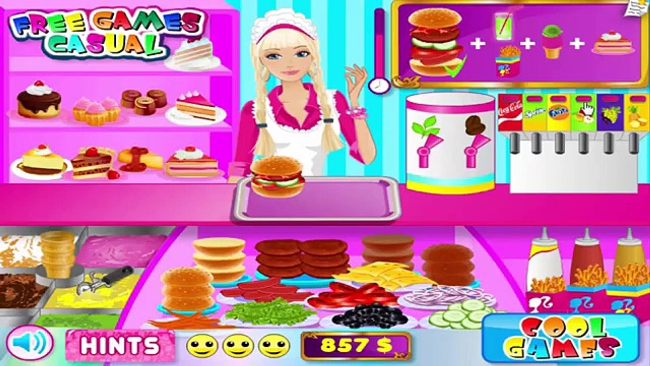 Barbie Fun Cafe - Best Barbie Video Game For Girls