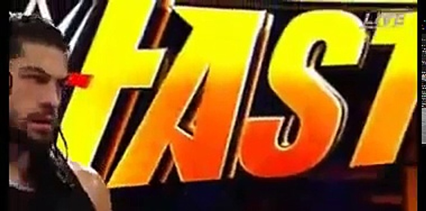 Roman Reigns vs Braun Strowman Full Match ᴴᴰ  2017 - WWE Fastlane Full Match